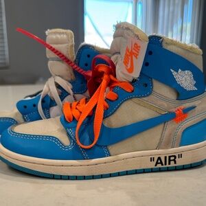 Nike Kids Sneakers - Blue and Orange